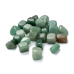 Natural Green Aventurine Beads, No Hole, Nuggets, Tumbled Stone, Healing Stones for 7 Chakras Balancing, Crystal Therapy, Meditation, Reiki, Vase Filler Gems, 14~26x13~21x12~18mm, about 140pcs/1000g(G-M368-12B)
