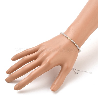 Bracelets de perles de nylon tressés réglables(BJEW-JB05528-02)-5