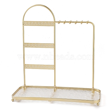 Multifunctional Iron Jewelry Display Rack(ODIS-Q042-01G)-2