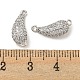 Brass Micro Pave Clear Cubic Zirconia Connector Charms(KK-L211-004P)-3