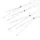 Adjustable Stainless Steel Slider Necklaces Making(AJEW-JB00991)-1