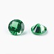 Cubic Zirconia Pointed Back Cabochons(ZIRC-WH0001-B02)-2