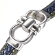 geflochtenen Lederband Armbänder für Männer(BJEW-H559-15)-3