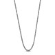 SHEGRACE Rhodium Plated 925 Sterling Silver Curb Chain Necklaces(JN988A)-1