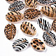 Printed Natural Cowrie Shell Beads(SHEL-S266-18)-1