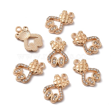 Alloy Crystal Rhinestone Pendants(ALRI-WH0008-20)-2