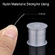 1 ligne de pêche en fil de nylon incolore(X-NWIR-R0.35MM)-5