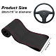 Microfiber Leather & Nylon DIY Hand Sewing Steering Wheel Cover(FIND-FH0006-64B)-2