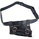 PU Leather with Alloy Waist Fencing Sheath(AJEW-WH0419-05B)-1