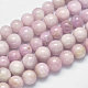 Rondes kunzite naturelle perles brins(G-K068-27-6mm)-1