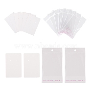 Wholesale Yilisi 200Pcs 10 Styles Paper Jewelry Display Cards