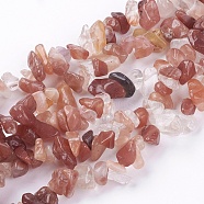Natural Carnelian Stone Bead Strands, Chip, 4~10x4~6x2~4mm, Hole: 1mm, about 210pcs/strand, 35.4 inch(G-R192-10)
