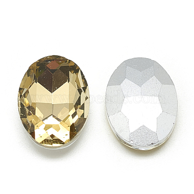 Similistein Cabochons Glas Strass(RGLA-T080-6x8mm-04)-2