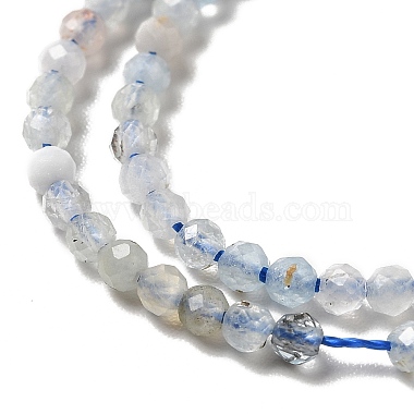 Natural Aquamarine Beads Strands(G-I341-08)-4