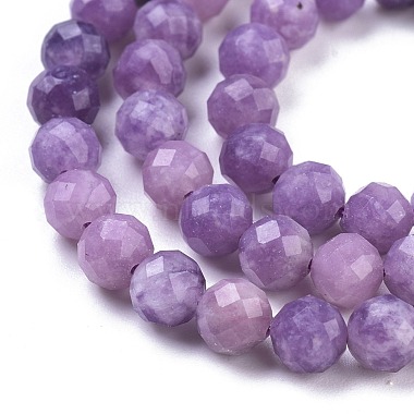 Natural Sugilite Beads Strands(G-R475-034)-3