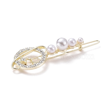 Barrettes à cheveux en alliage de cristal avec strass(PHAR-Z003-16LG)-2