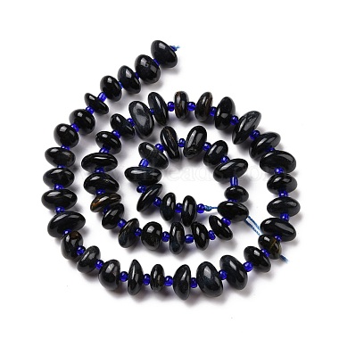 Natural BlueTiger Eye Beads Strands(G-D480-A02-01)-2