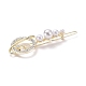 Barrettes à cheveux en alliage de cristal avec strass(PHAR-Z003-16LG)-2