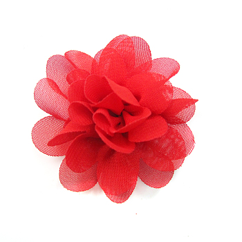 Lace Costume Accessories, Flower, Red, 50mm