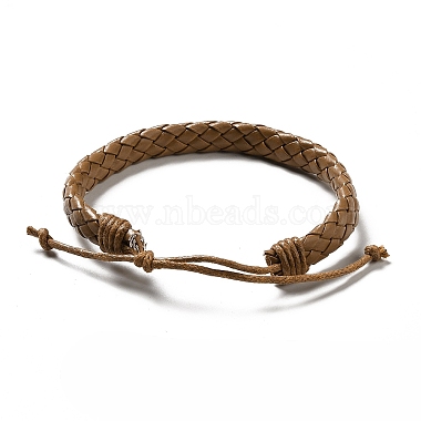 PU Imitation Leather Braided Cord Bracelets for Women(BJEW-M290-01I)-2