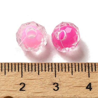 Transparent Frosted Acrylic Bead in Bead(OACR-H039-07)-3