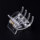 Transparent  Plastic Claw Hair Clips(PHAR-F016-06)-4