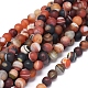 Natural Banded Agate/Striped Agate Beads Strands(X-G-D0005-30-8mm)-1
