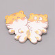 Double Tiger Chinese Zodiac Acrylic Brooch(JEWB-WH0022-13)-1