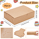 Disposable Kraft Paper Food Box(CON-WH0084-36B)-2