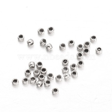 Rondelle Brass Crimp Beads(X-KK-L134-33P-01)-2