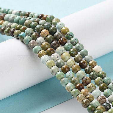 Natural HuBei Turquoise Beads Strands(G-M411-A01-01)-4