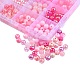 Kits de fabrication de colliers et de bracelets de la série rose à faire soi-même(DIY-CJ0001-76)-6