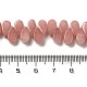 Synthetic Strawberry Quartz Beads Strands(G-B064-B51)-5