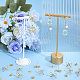 14Pcs Brass Stud Earring Findings(KK-BBC0028-66G)-4