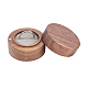 круглые деревянные ящики для хранения колец(CON-WH0087-59B)-1