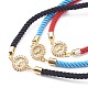 Bracelets coulissants en corde de nylon(BJEW-JB06031)-5