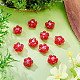 10Pcs Handmade Lampwork Beads(LAMP-TADJ0001-01E)-5