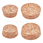 10Pcs 2 Style Cork Bottle Stoppers, Wine Accessories, BurlyWood, 39.75~43.62x15.64~16.62mm, 5pcs/style(AJEW-GF0007-64)