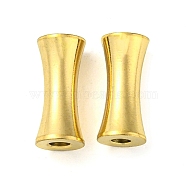 Ion Plating(IP) 304 Stainless Steel Beads, Bamboo Joint, Real 18K Gold Plated, 12x5.5mm, Hole: 2mm(STAS-P341-14B-G)
