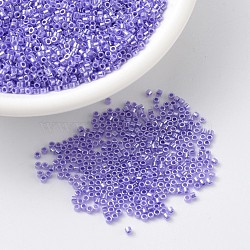 MIYUKI Delica Beads, Cylinder, Japanese Seed Beads, 11/0, (DB0249) Purple Ceylon, 1.3x1.6mm, Hole: 0.8mm,2000pcs/10g(X-SEED-J020-DB0249)