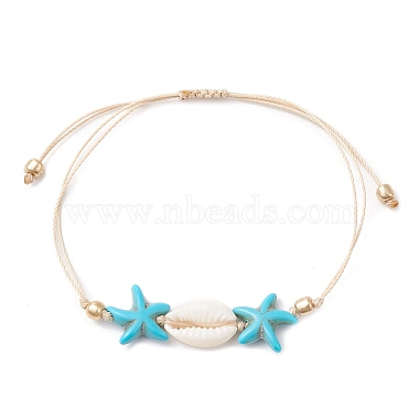 Turquoise Starfish Synthetic Turquoise Bracelets