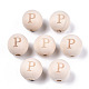 Unfinished Natural Wood European Beads(WOOD-S045-143A-01P)-1