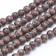 Chapelets de perles en bois de santal naturelles(X-WOOD-P011-01-6mm)-1