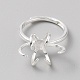 Brass Adjustable Ring Findings(KK-WH20007-01A)-1