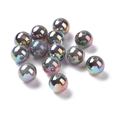 Perles de résine opaques de placage uv(RESI-A020-01B)-2