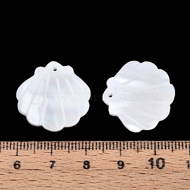 Natural Shell Carved Pendants(SSHEL-T017-33)-4