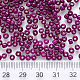 8/0 Baking Paint Glass Round Seed Beads(SEED-S036-01B-10)-3