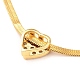Heart 304 Stainless Steel Micro Pave Cubic Zirconia Pendant Necklaces(NJEW-F285-03)-4