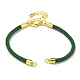 Fabrication de bracelets en cordons de nylon adaptés aux breloques de connecteur(AJEW-P116-02G-08)-1