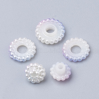 Imitation Pearl Acrylic Beads(OACR-T004-10mm-11)-3